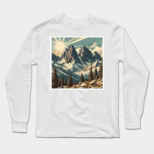 Colorado Mountainscape Long Sleeve T-Shirt